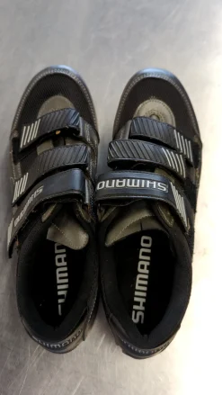 Used Shimano Bike Shoes Adult Black Senior 4.5
