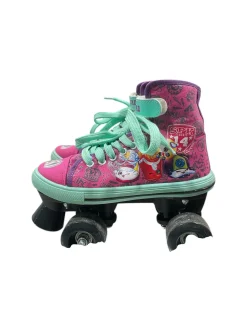 Used SHOPKINS Roller Hockey Skates Purple Junior 03