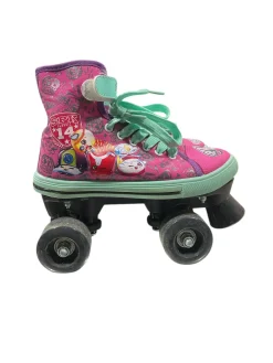 Used SHOPKINS Roller Hockey Skates Purple Junior 03