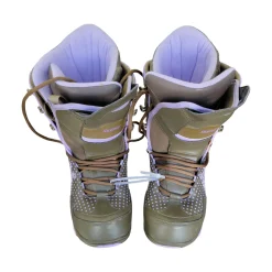 Used Silence WMNS HEART SB BOOTS SZ 10 Womens Snowboard Boots Brown Senior 10