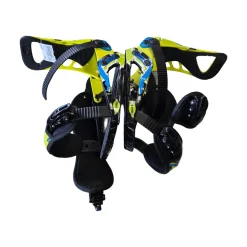 Used Sims LINK SNOWBOARD BINDINGS Mens Binding Only Yellow LG