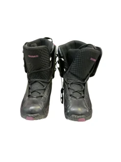 Used Sims OMEN WOMENS SNOWBOARD BOOTS Womens Snowboard Boots Black Senior 9
