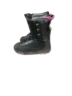 Used Sims OMEN WOMENS SNOWBOARD BOOTS Womens Snowboard Boots Black Senior 9