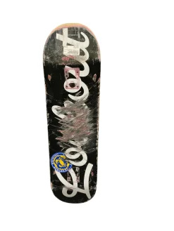 Used SKATEBOARD DECK ONLY Skateboard Deck Only Black 8