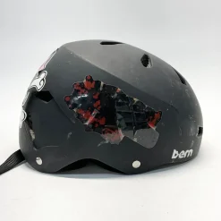 Used Skateboard Helmet Black One Size