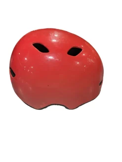 Used Skateboard Helmet Red One Size