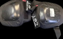 Used Skateboard Kneepads Black LG