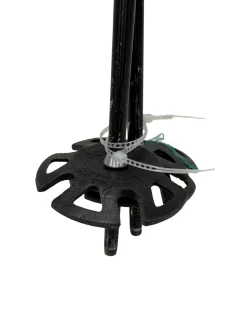 Used Ski Poles Black 130 cm / 52 in