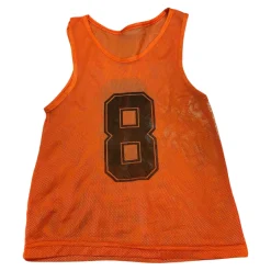 Used Sleeveless Shirt Y Orange Youth