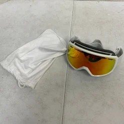 Used Smith Snow Goggles Adult White