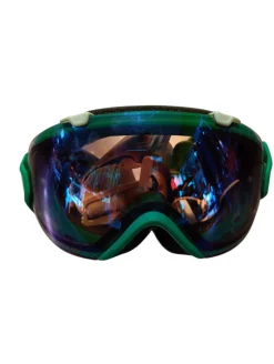 Used Smith Snow Goggles Youth Green