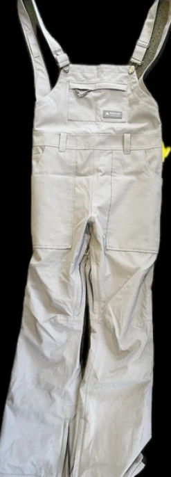 Used Snow Bibs W Grey Senior