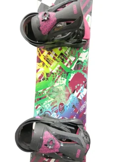 Used Snowjam MAGNA Girls Board/Binding Black 128 cm