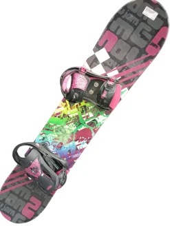 Used Snowjam MAGNA Girls Board/Binding Black 128 cm