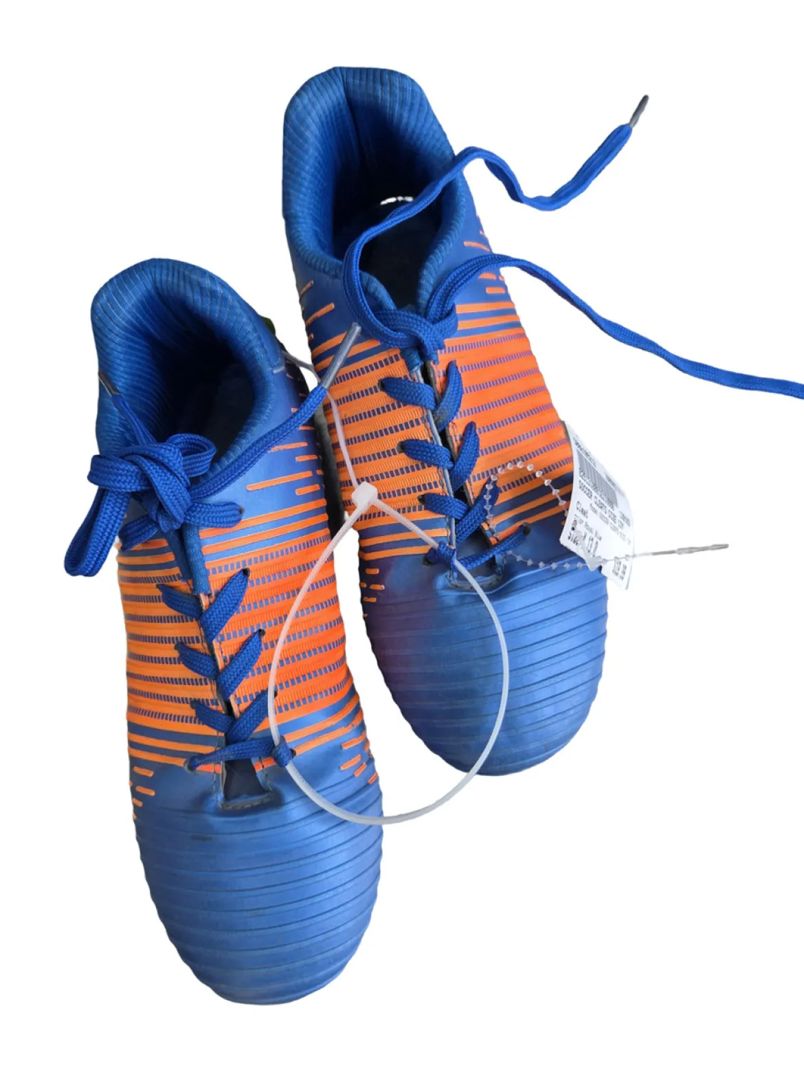 Used SOCCER CLEATS SIZE 13Y Soccer Cleats Royal Blue Youth 13.0