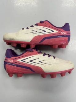 Used Soccer Cleats White Junior 01.5