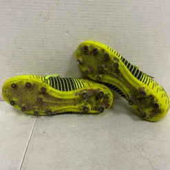 Used Soccer Cleats Yellow Junior 04