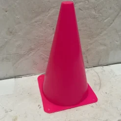 Used Soccer Cone Field Marker Neon Pink