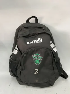 Used Soccer Player Sackpack Black