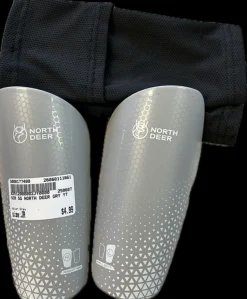 Used Soccer Shin Guards Junior Grey Junior