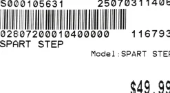 Used SPART STEP Stair Stepper