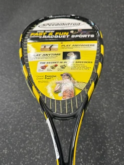 Used SPEEDMINTON S70 Adult Badminton Racquet Black Unknown