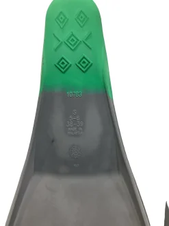 Used Speedo 5-6 SWIM FINS Underwater Fins Green SM