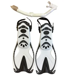 Used Speedo Underwater Fins White S/M