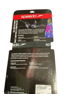 Used Speedo Underwater Fins Royal Blue XS