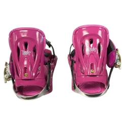 Used SPOON BINDINGS Girls Binding Only Pink SM