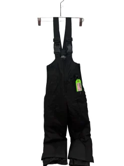 Used Sport Essentials Youth Snow Bibs Black Size 6