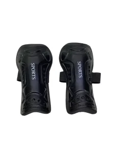 Used SPORTS SHINGUARDS Soccer Shin Guards Youth Black SM