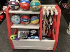 Used sports storage rack