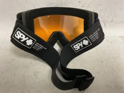 Used Spy Snow Goggles Adult Black