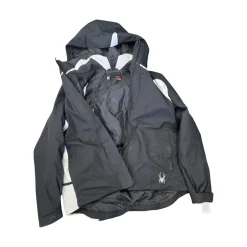 Used Spyder SPYDER OUTERWEAR JACKET YTH 14 Outerwear Heavy Jacket Y Black XL