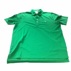 Used S.S. Golf Shirt M Green MD