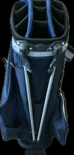 Used STAND BAG Mens Stand Bag Navy Blue