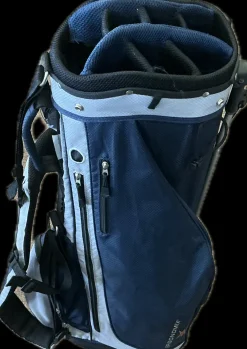 Used STAND BAG Mens Stand Bag Navy Blue