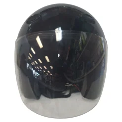 Used STANDARD W VISOR Adult Helmet Black LG