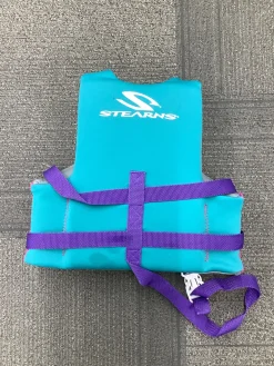 Used Stearns Child PFD Carolina Blue Child 30-50