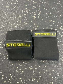 Used Storelli ELECTRIC Soccer Goalie Gloves Black 9