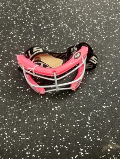 Used STX 4 SIGHT PLUS JR Lacrosse Facial Protect Pink Junior