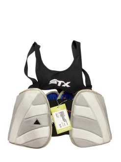 Used STX AGENT Lacrosse Rib Pads White Large