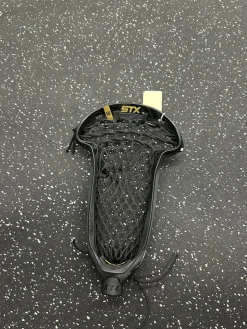 Used STX AXXIS STRUNG Womens Lacrosse Head Black