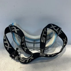 Used STX BABY BLUE GOOGLES Lacrosse Facial Protect None Senior