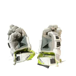 Used STX CELL V Lacrosse Gloves Mens White 11"