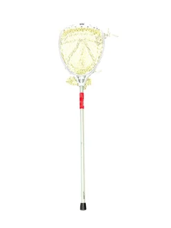 Used STX COMPLETE GOALIE FIDDLE STICK Junior Goalie Stick White