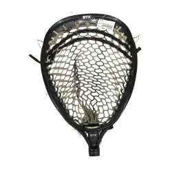 Used STX ECLIPSE II STRUNG Mens Goalie Head Black