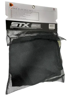 Used STX GOALIE PANTS Lacrosse Shin Guards Black LG