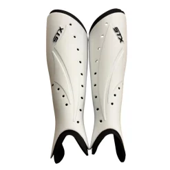 Used STX HINDER FH Shin Guards White 13
